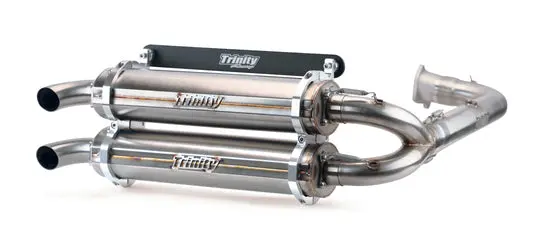 Stainless Steel Rzr Turbo - S Full System 1