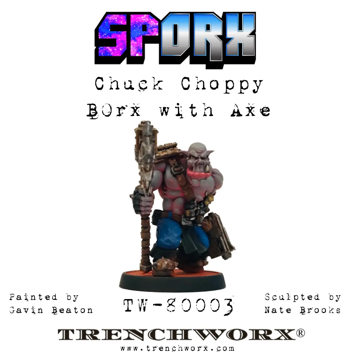 Chuck Choppy Orc With Axe 1