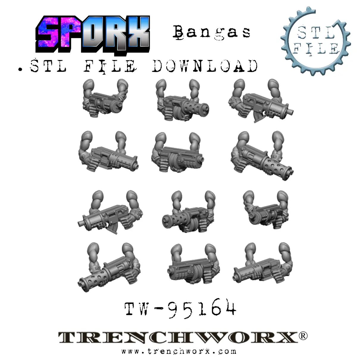 Sporx Orc Bangas .Stl Download 1