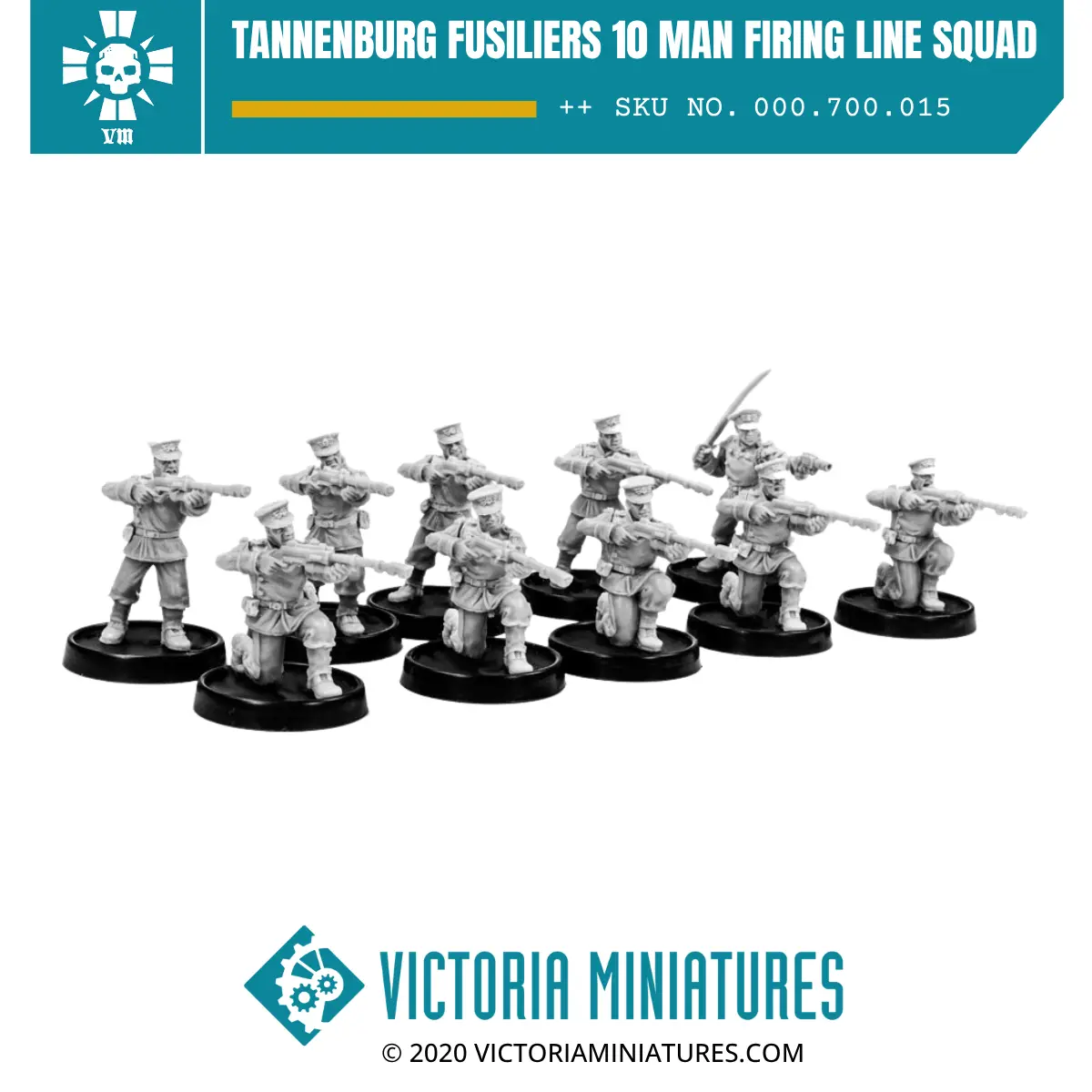 Tannenburg Fusiliers 10 Man Firing Line Squad 2