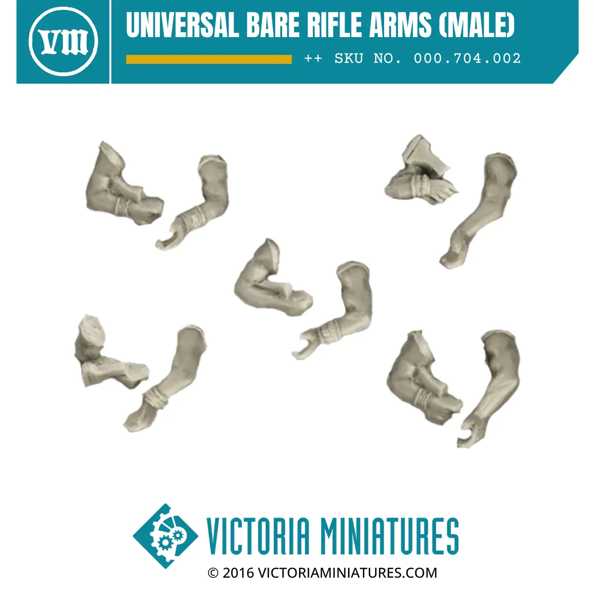 Universal Bare Rifle Arms (Male) 1