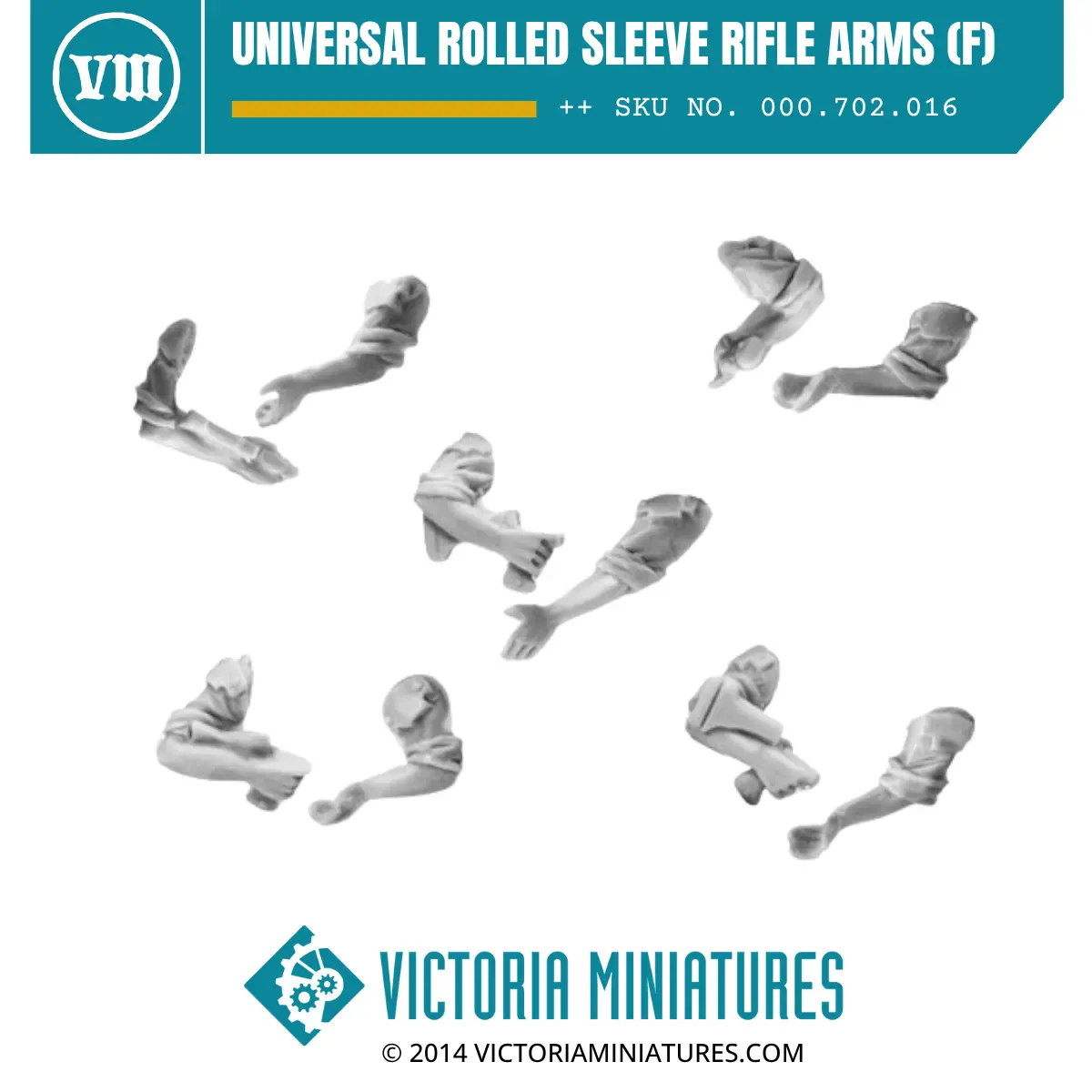 Universal Rolled Sleeve Rifle Arms (Female) 1