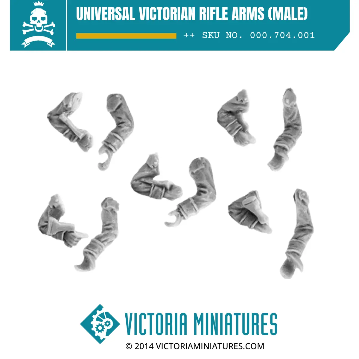 Universal Victorian Rifle Arms (Male) 1