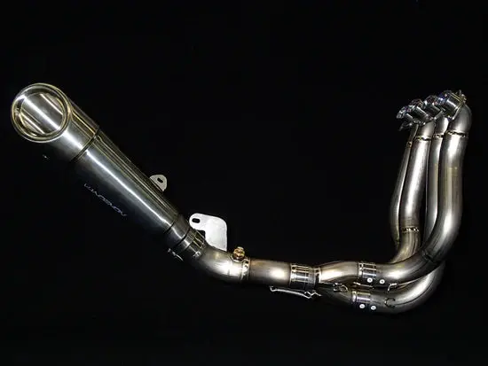 Vandemon  Brushed Titanium Exhaust System Ninja H2 & H2r 2015-25 Kawah2ticsbruexhd Va-2 1
