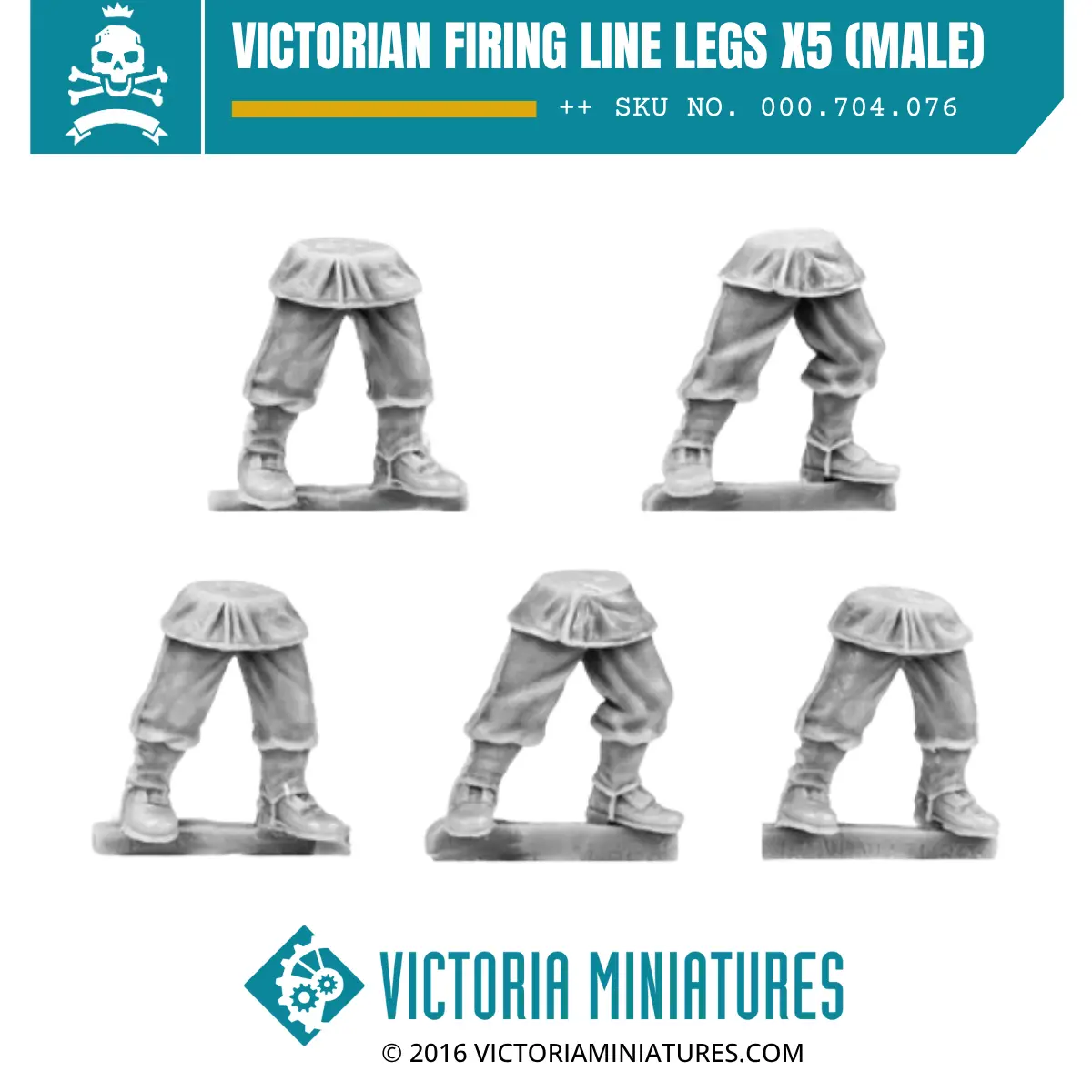 Victorian Firing Line Legs X5 (Male) 1
