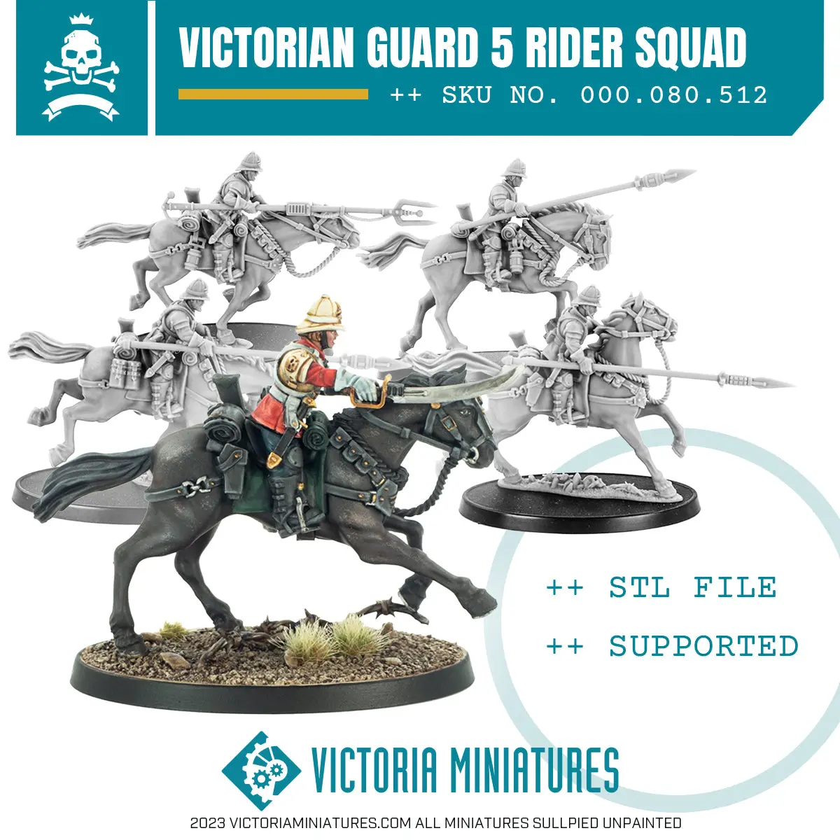 Victorian Guard Rough Rider Squad .Stl Download 1