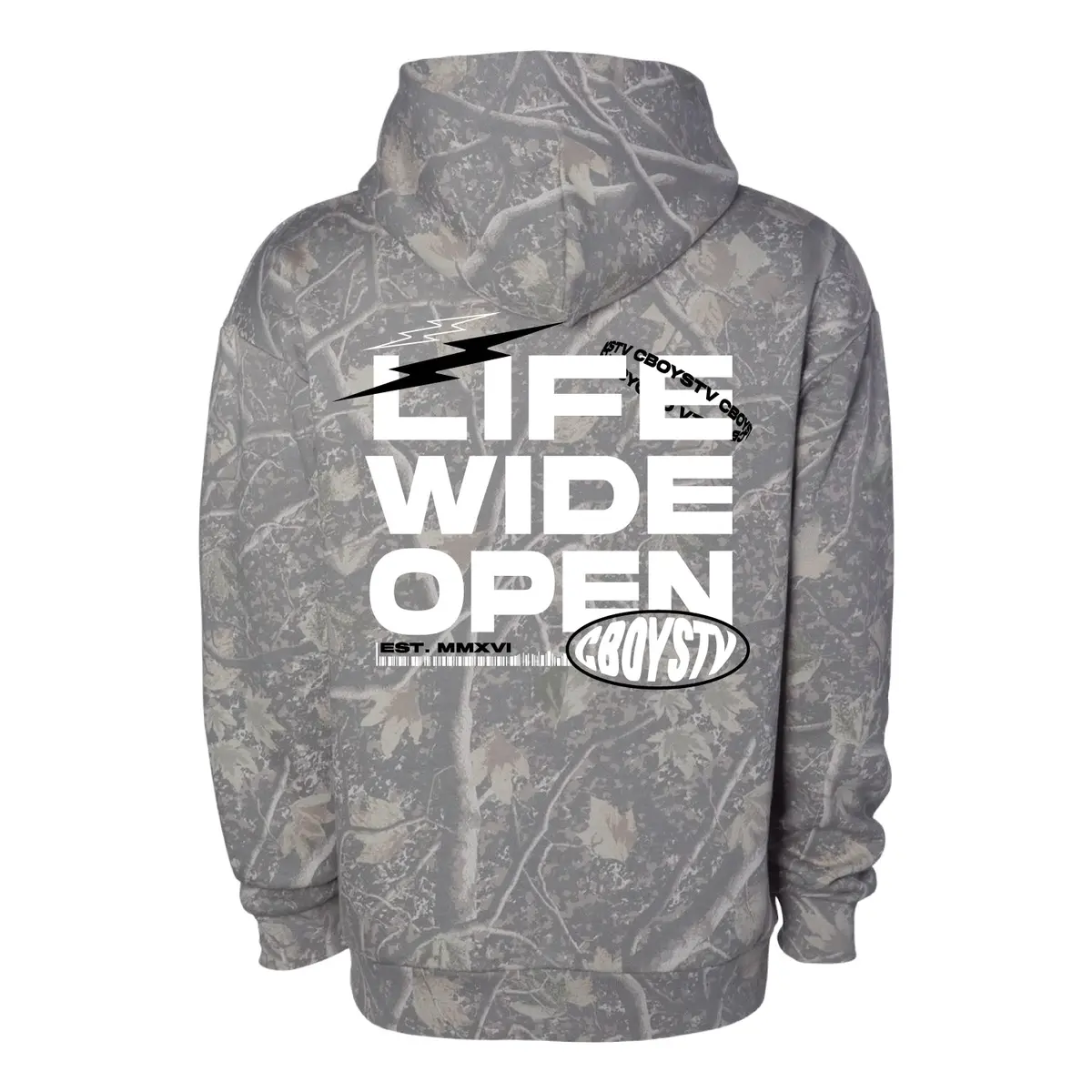 Deadwood Steeze Camo Hoodie 1