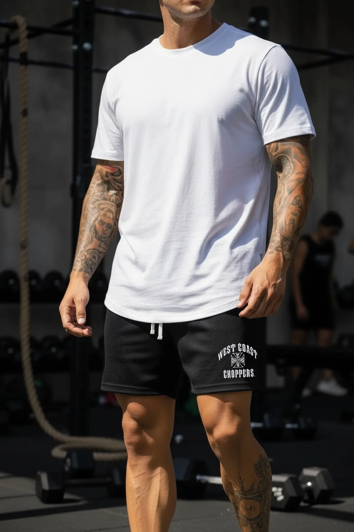 West Coast Choppers Iron Mesh Short - Black 1