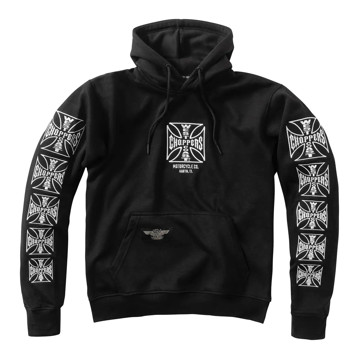 Wcc Dominator Embroidered Hoody - Black 1