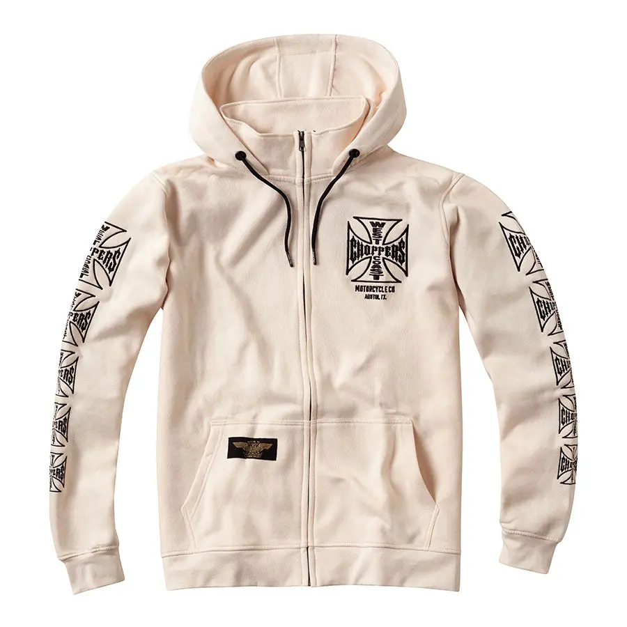 Wcc Dominator Embroidered Hoody - Beige 1
