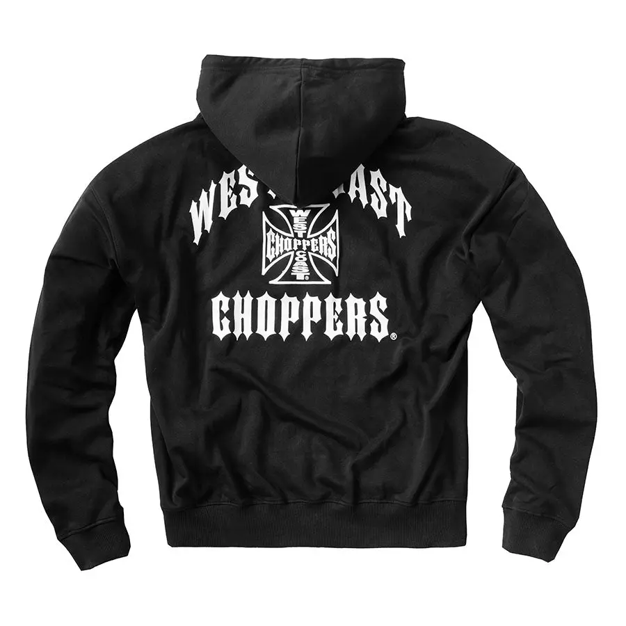 Wcc Iron Oversized Zip Hoody - Black 1