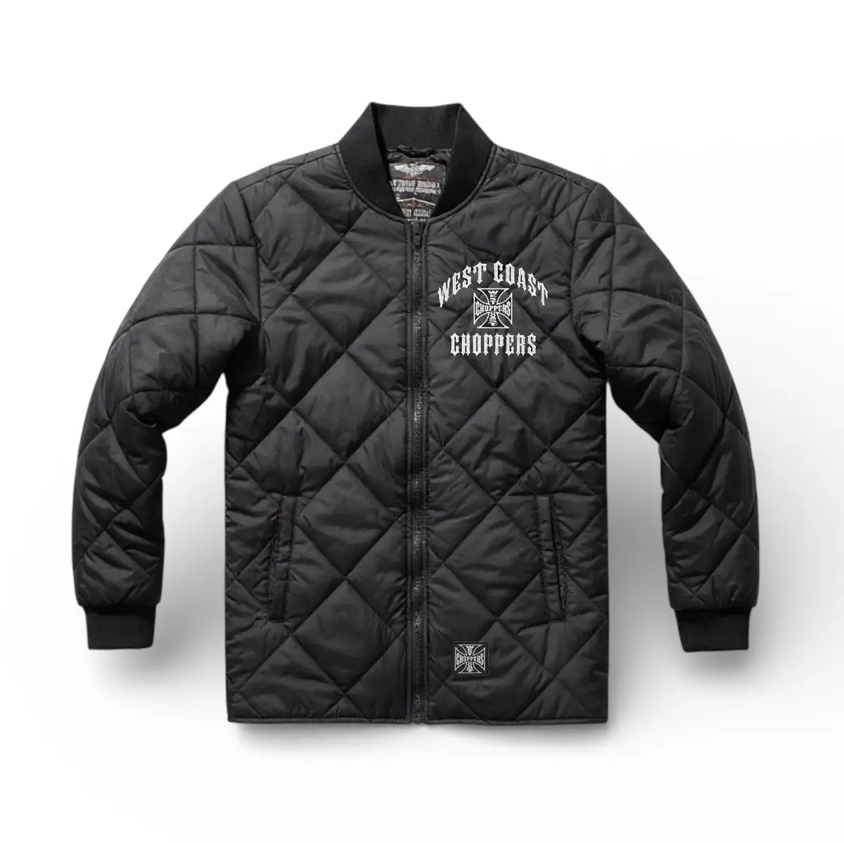 Wcc Iron Quilted Jacket - Black 1