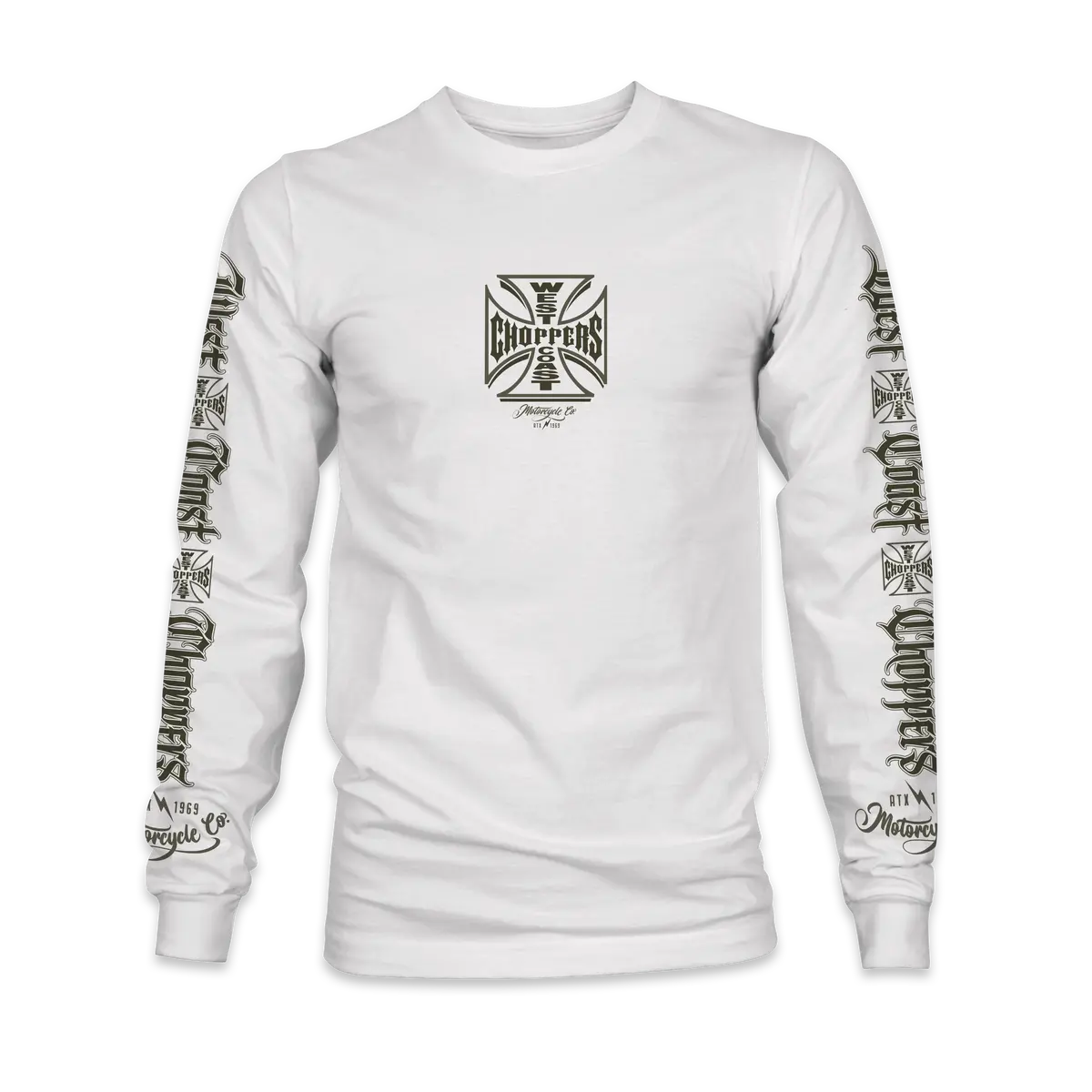 Wcc Gangscript Long Sleeve - White 1
