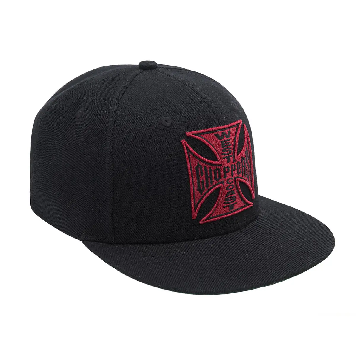 Burgundy Red West Coast Choppers Og Classic Hat - Black 1
