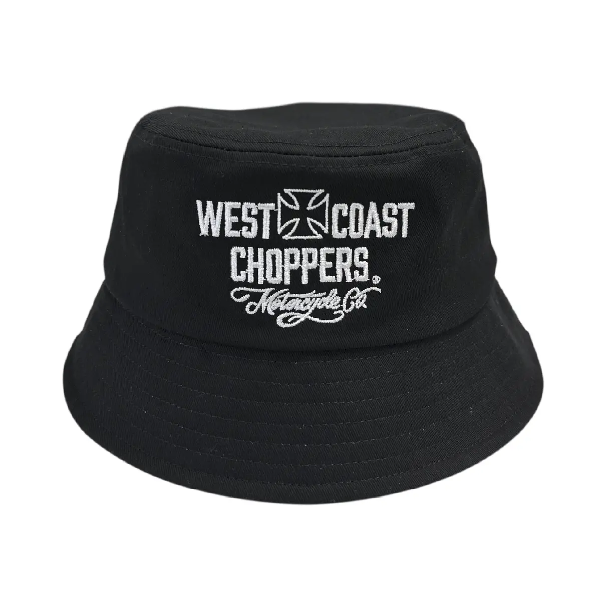 Wcc Motorcycle Co. Bucket Hat - Black 1