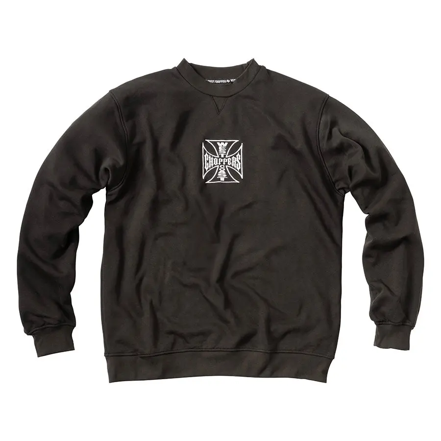 West Coast Choppers Parts Crewneck - Black 1