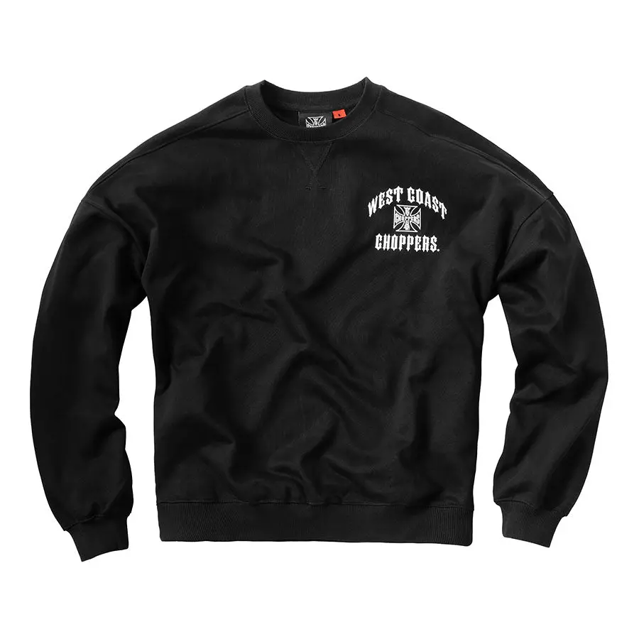 Wcc Iron Oversized Sweatshirt - Black 1