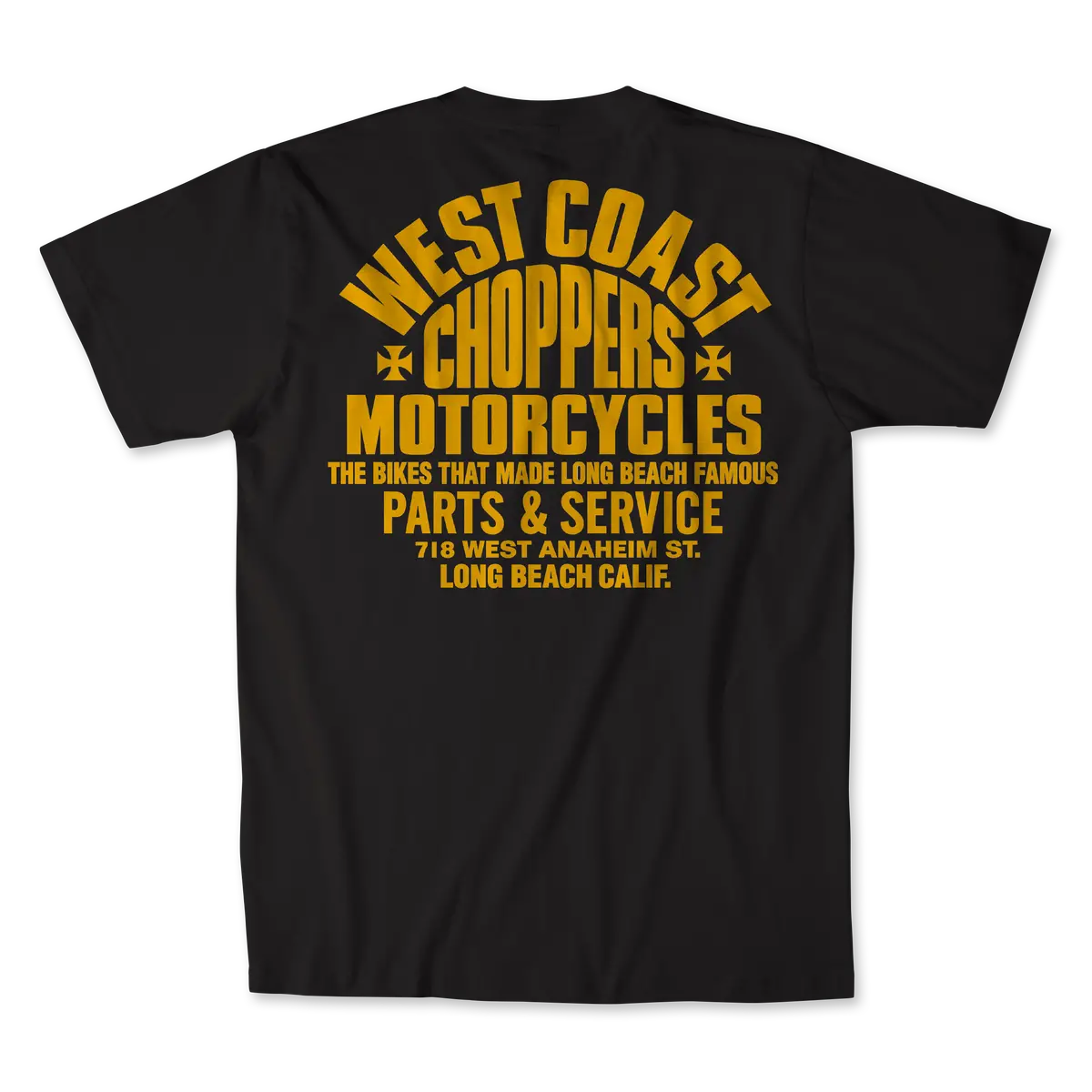 West Coast Choppers Parts Tee - Black 1