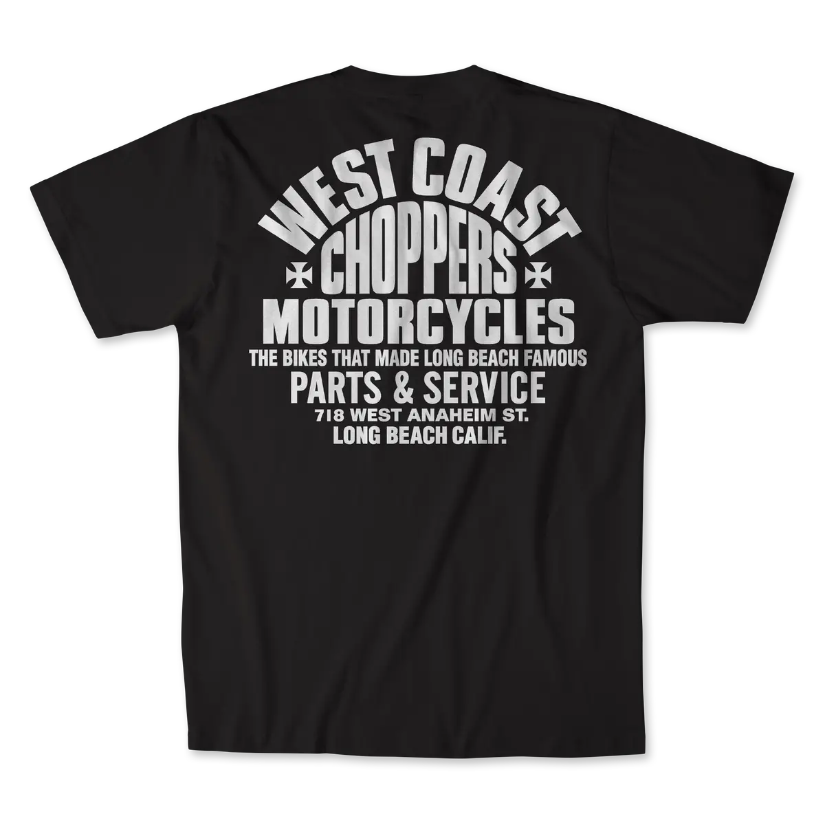 West Coast Choppers Parts Tee - Black 1
