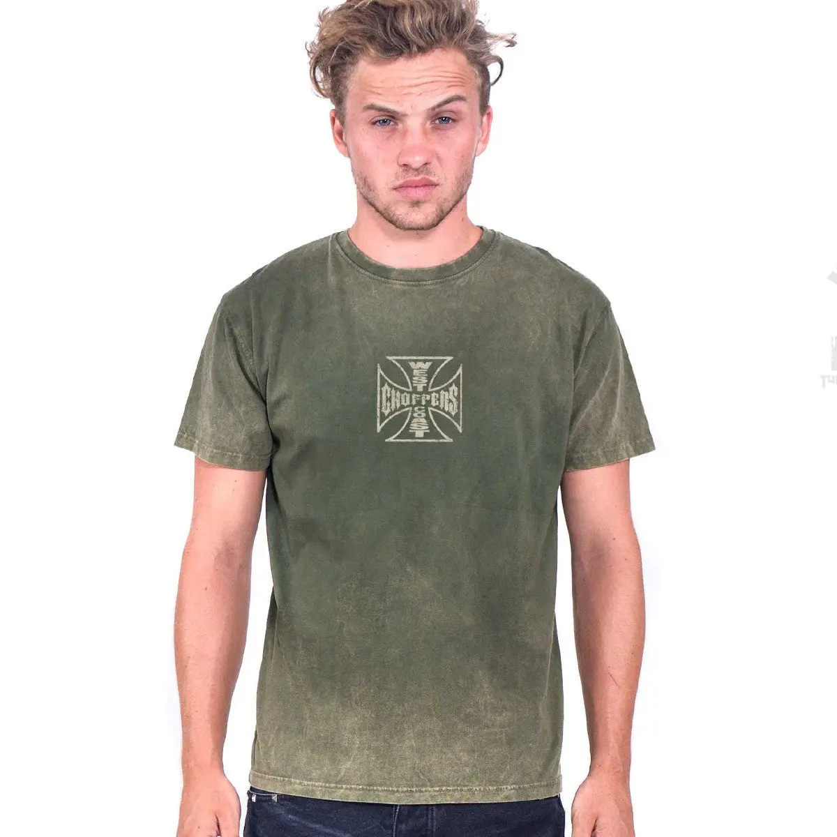 Wcc Loud Pipes Tee  - Vintage Green 1