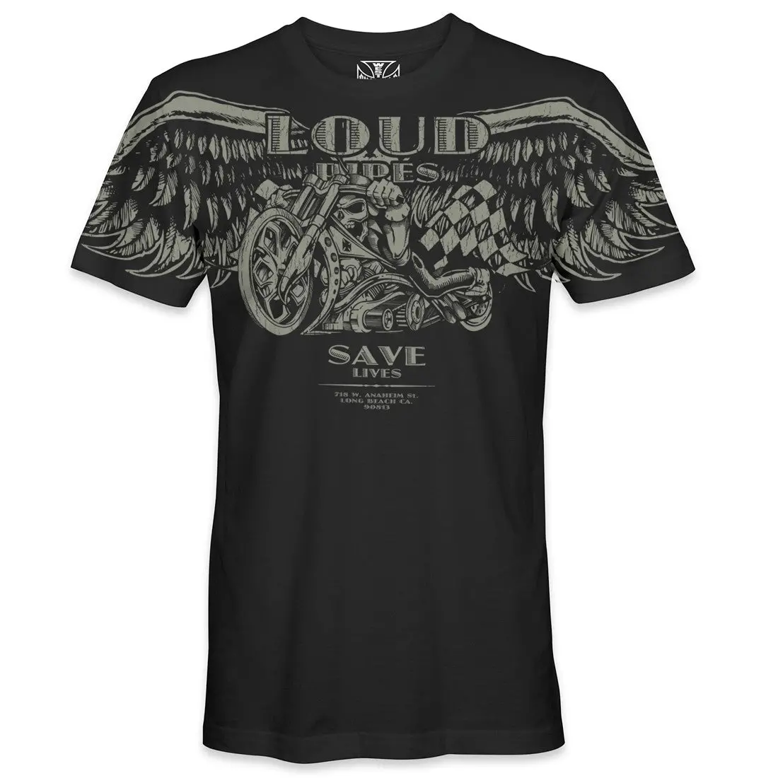 Wcc Loud Pipes Tee - Black 1