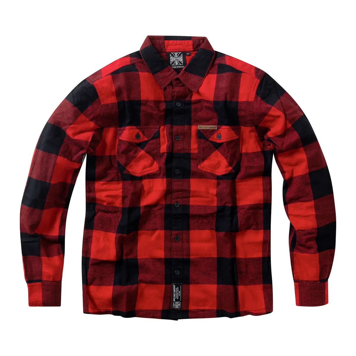 Wcc Rigid Flannel - Red/Black 1
