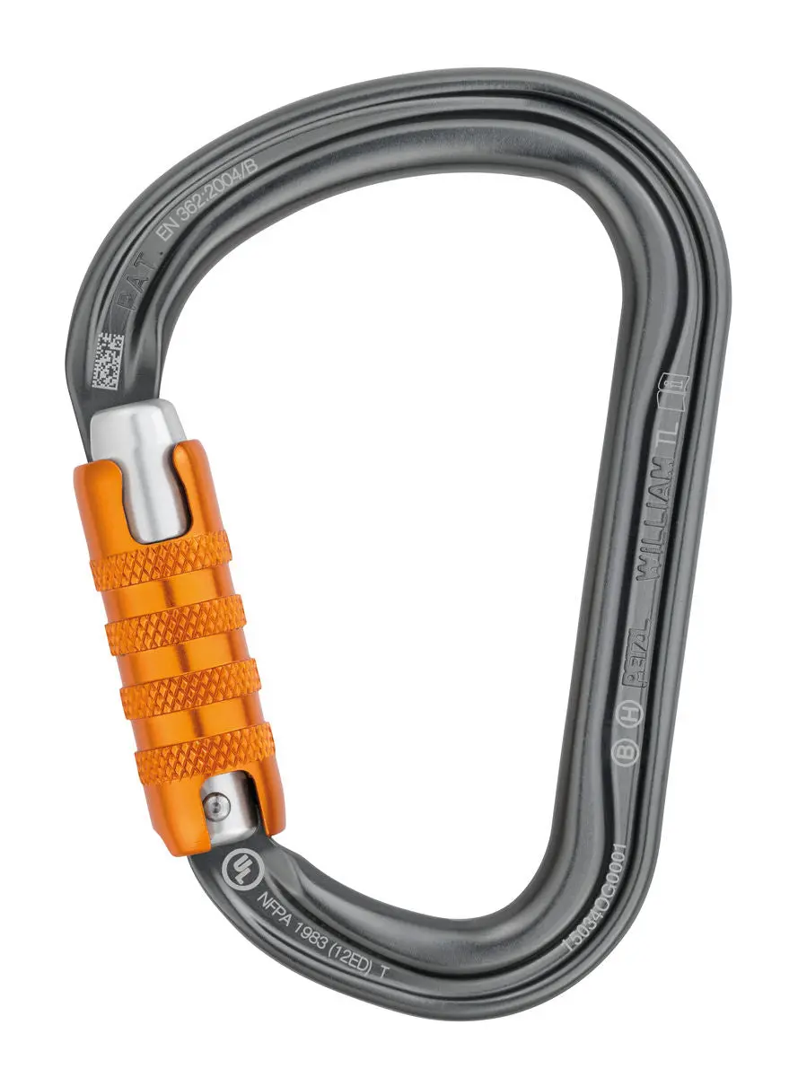 William Tri-Act Locking Carabiner 1