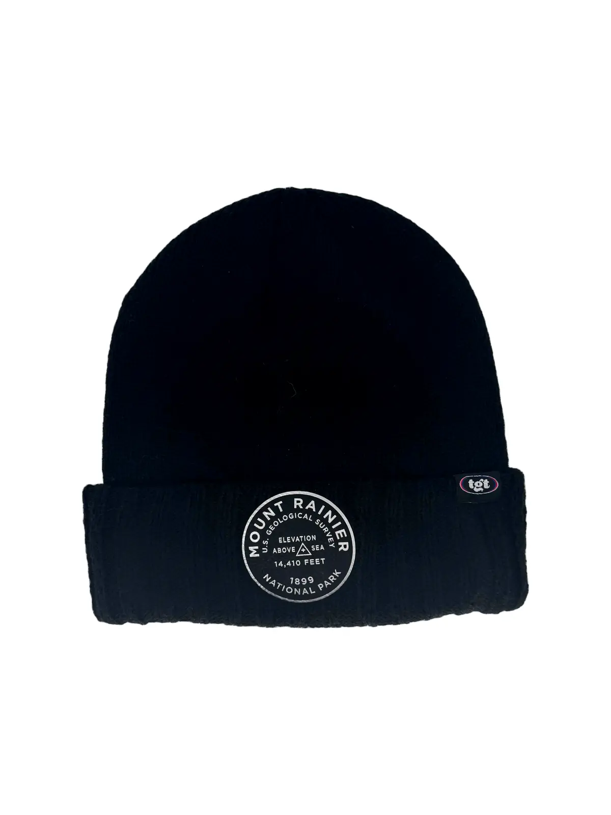 Mt. Rainier Benchmark Knit Beanie 1