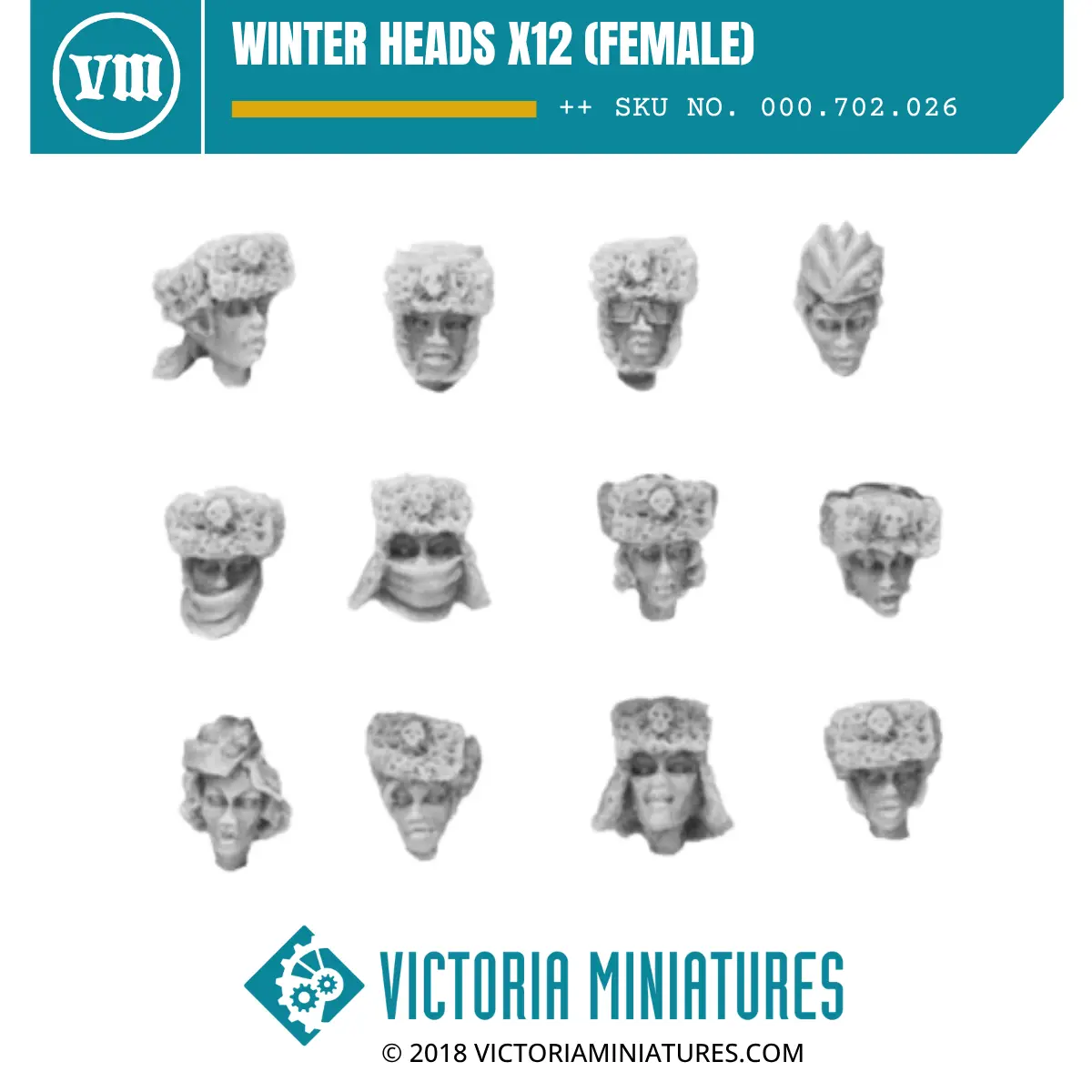 Winter Heads X12 (Female) 1