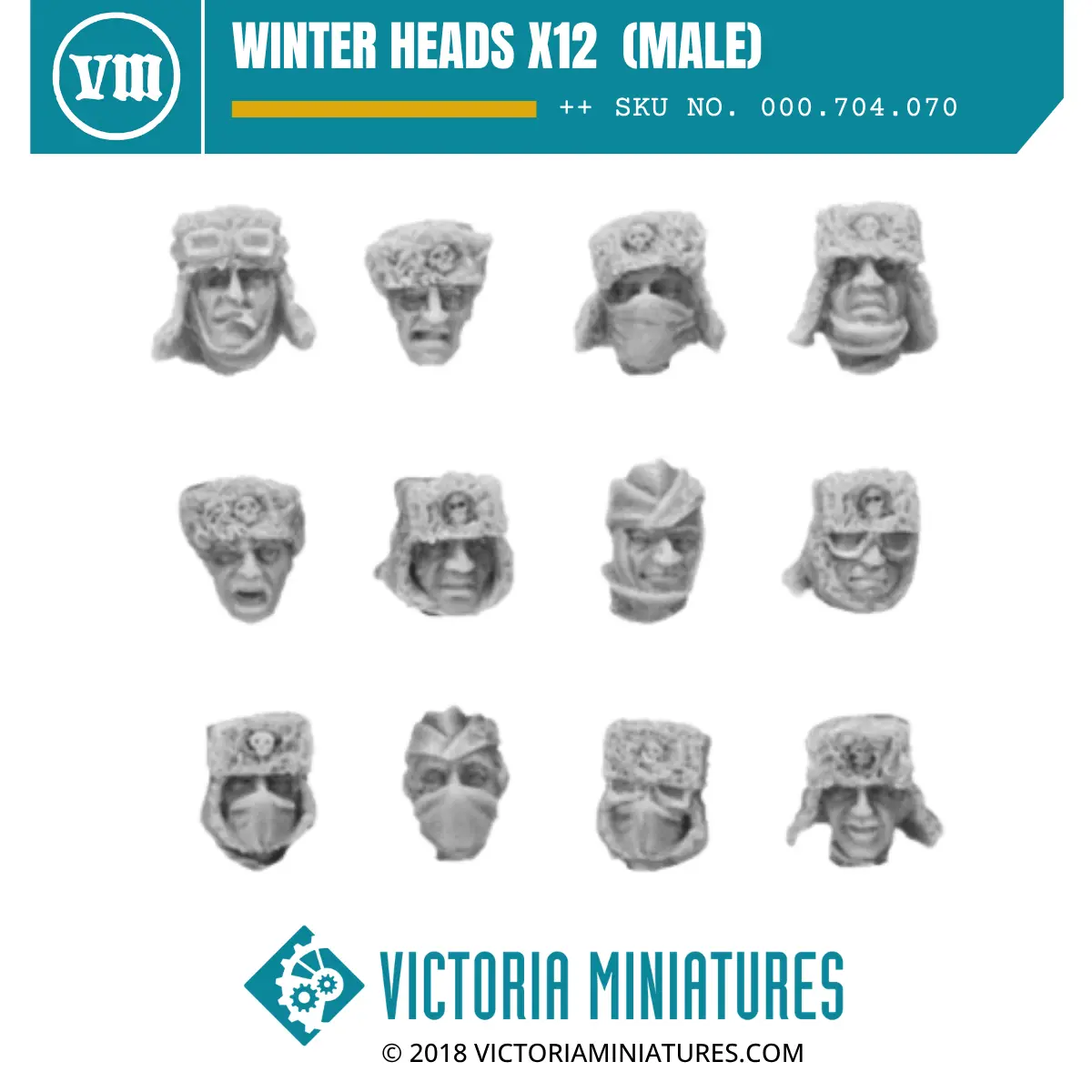Winter Heads X12  (Male) 1