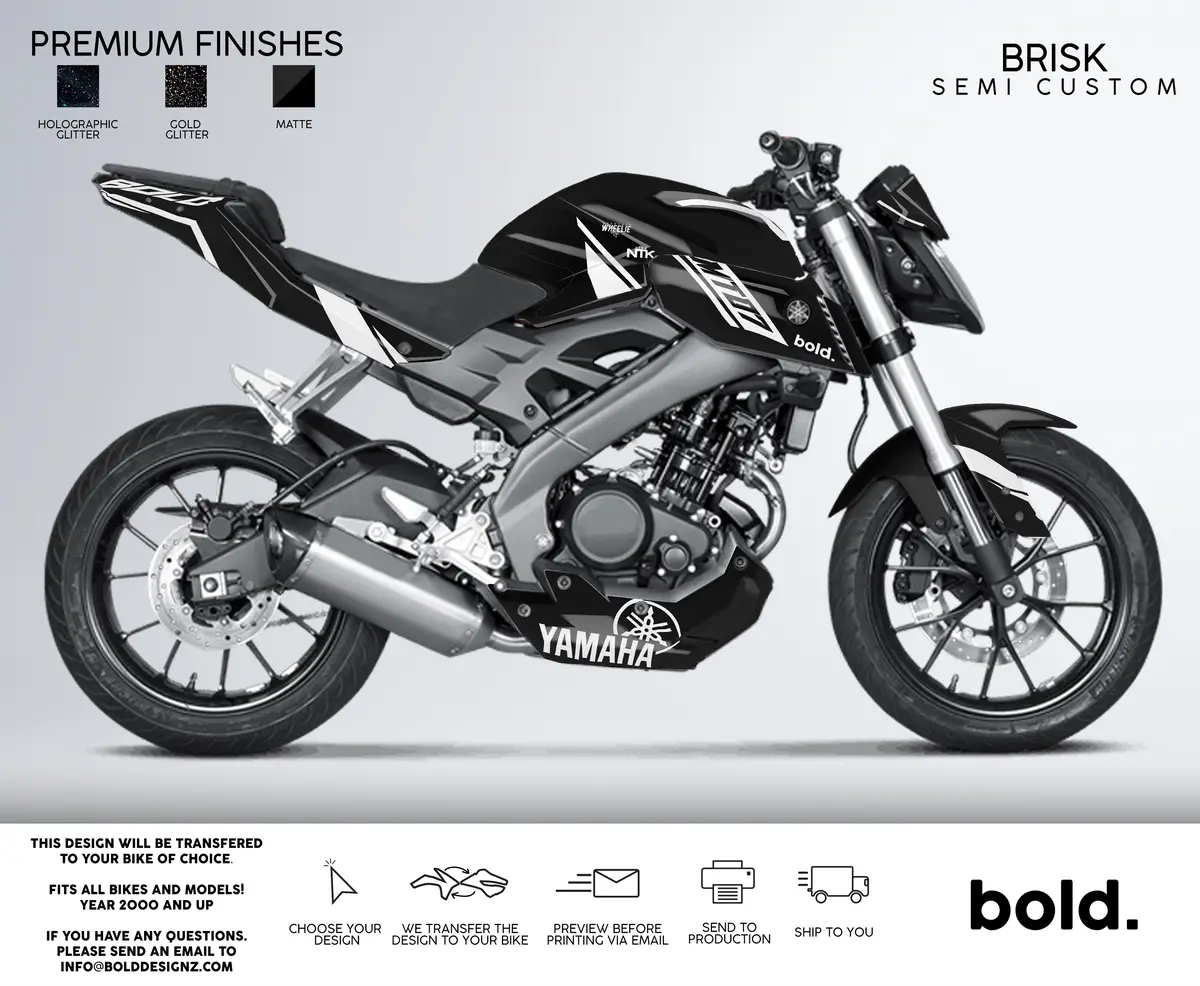 Brisk - Yamaha Mt Graphics Kit 1