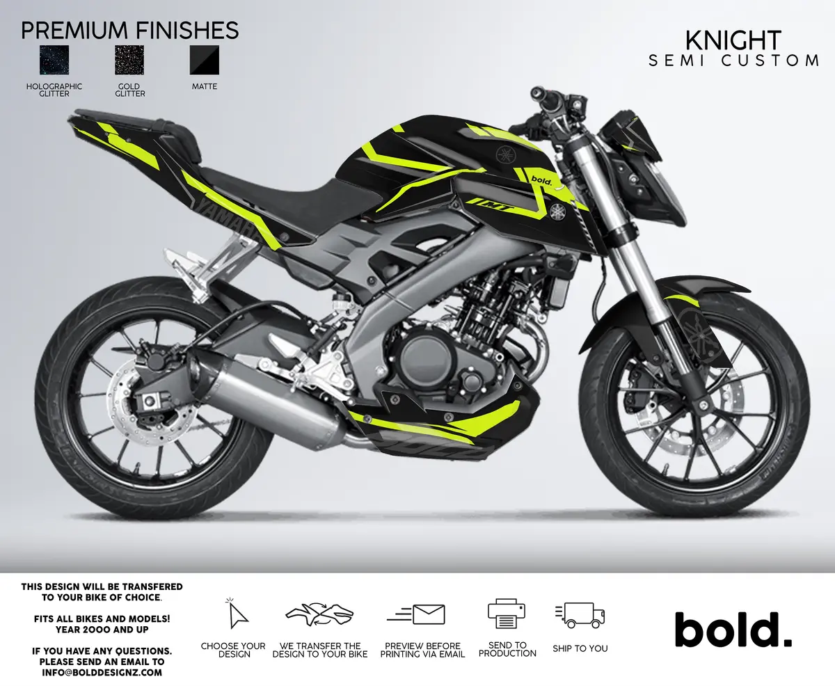 Knight - Yamaha Mt Graphics Kit 1