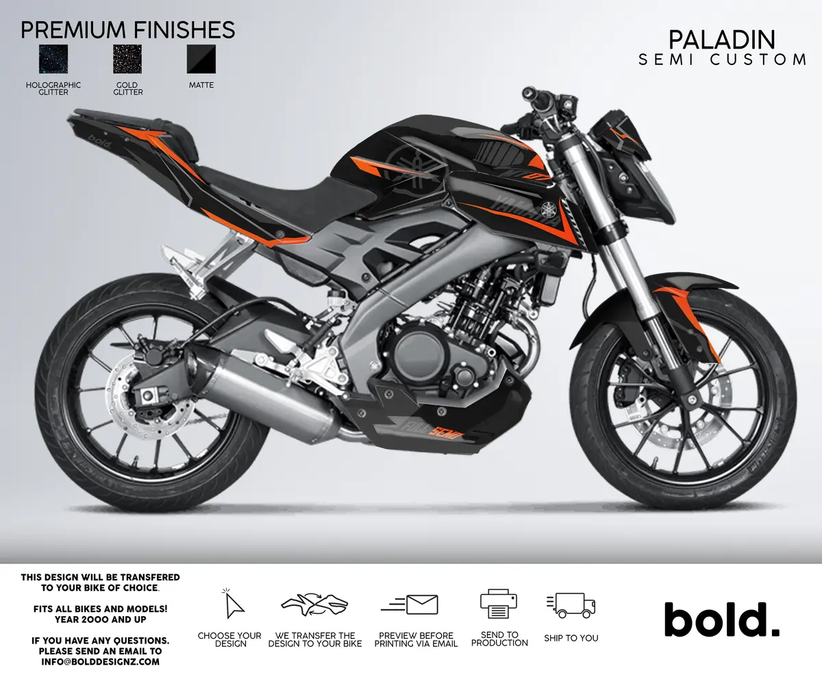 Paladin - Yamaha Mt Graphics Kit 1
