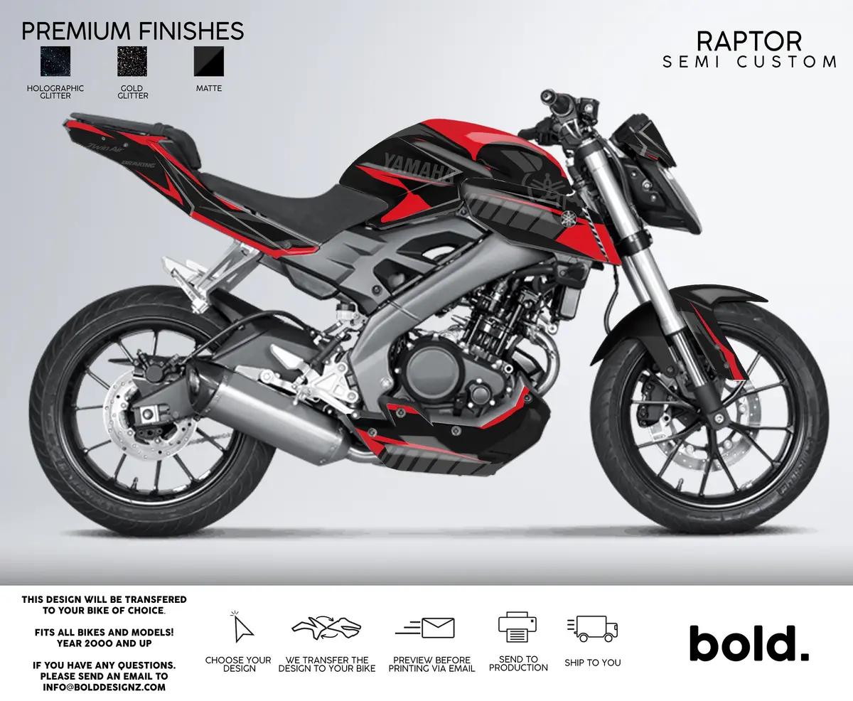 Raptor - Yamaha Mt Graphics Kit 1