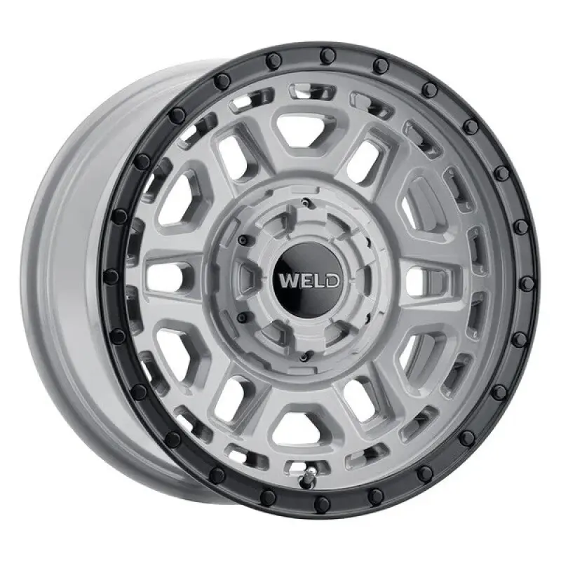 Weld Off-Road Crux 17X9in / 6X135 Bp / Et 0 / 106.1Mm Bore - Gloss Armor Gray / Satin Black Wheel 1