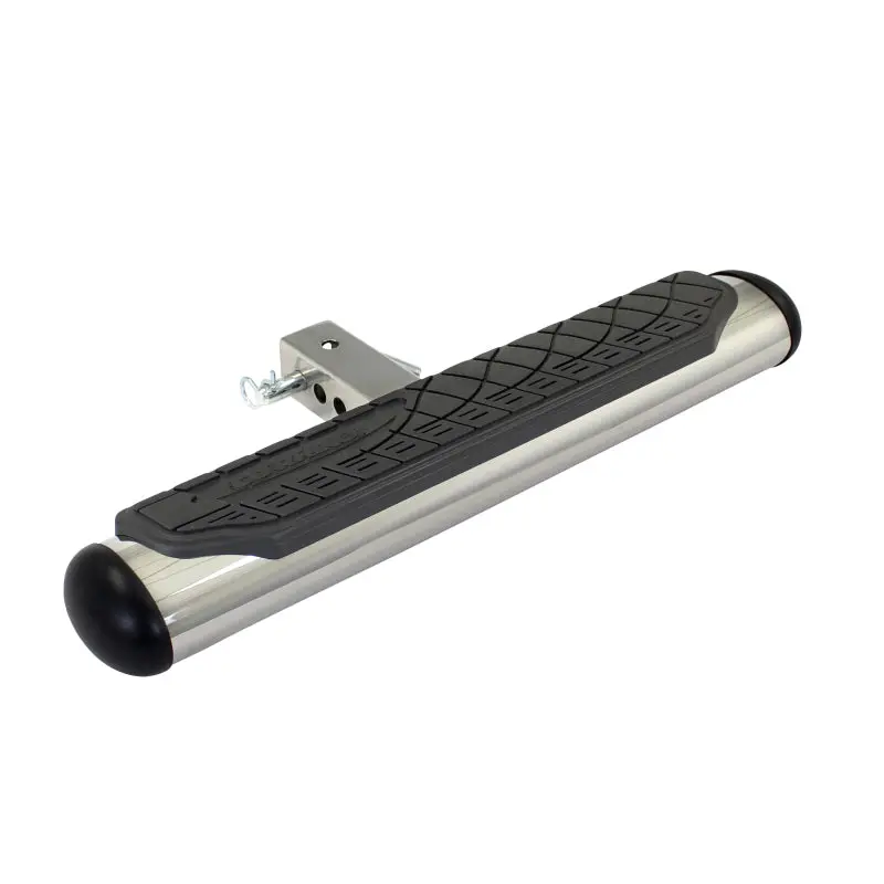 Go Rhino 4In Oval Hitch Step - Stainless 1