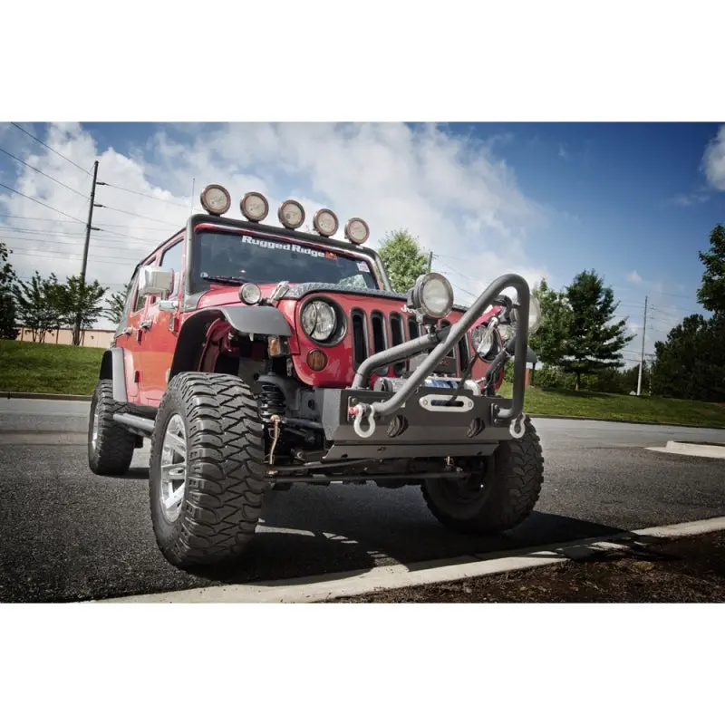 Rugged Ridge All Terrain Flat Fender Flare Kit 07-18 Jeep Wrangler 1