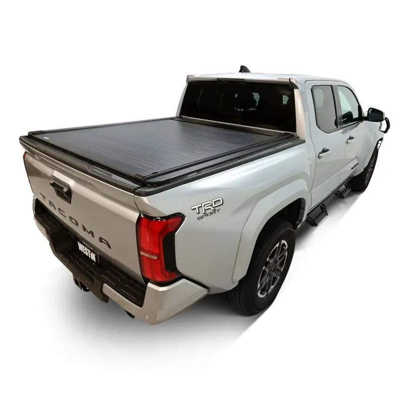Westin 24-26 Toyota Tacoma 5Ft. Bed Electric Retractable Tonneau Cover - Black 1