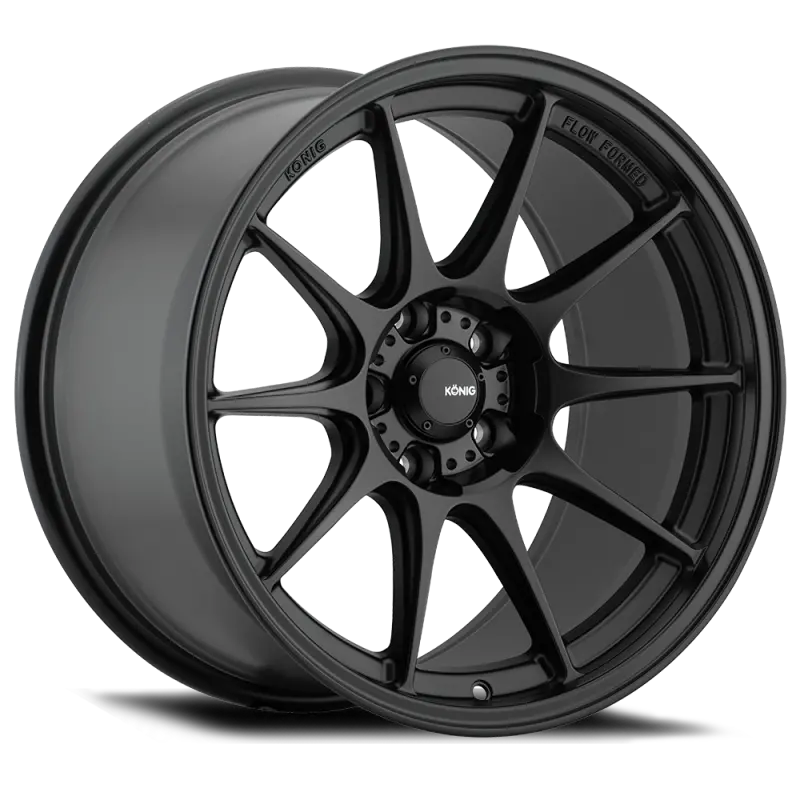 Konig Dekagram 19X8.5 5X114.3 Et30 Semi-Matte Black 1