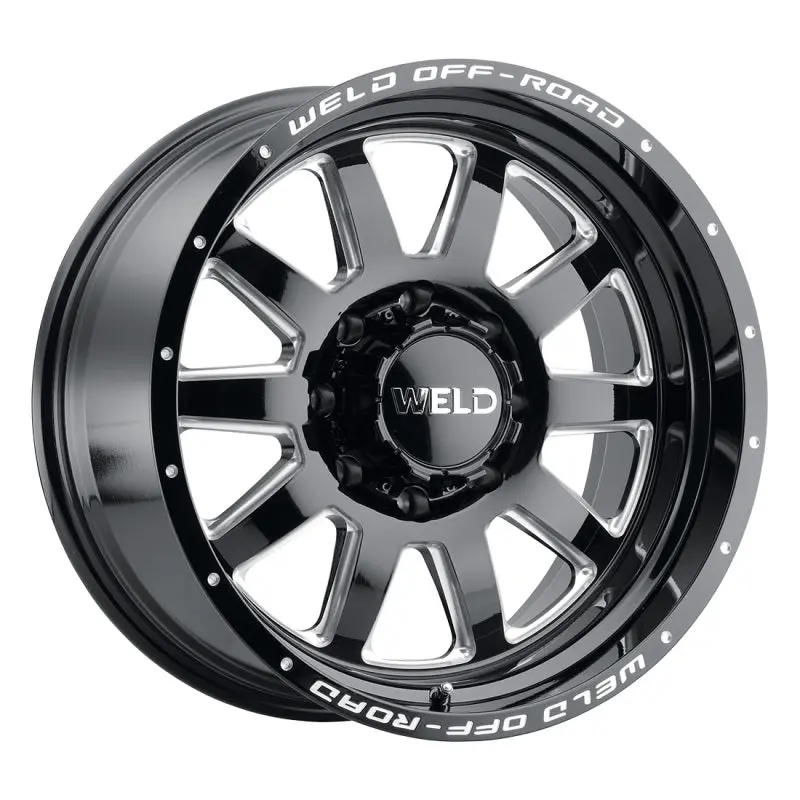 Weld Off-Road W102 20X9.0 Stealth 5X114.3 5X127 Et20 Bs5.75 Gloss Black Mil 78.1 1
