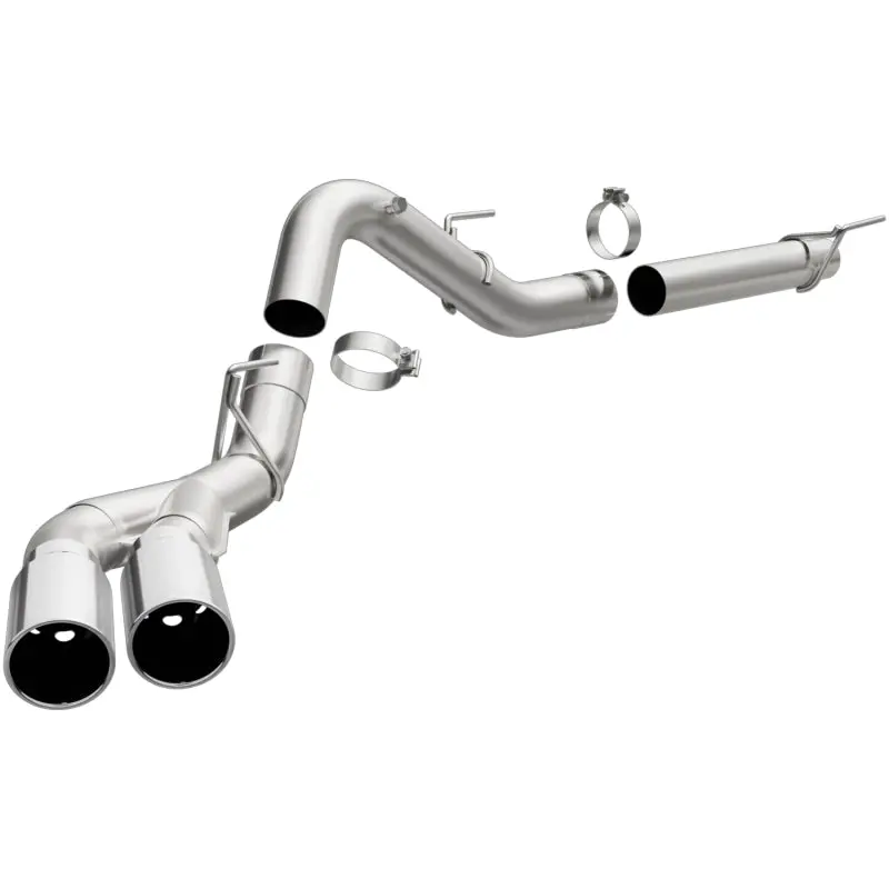 Magnaflow Catback 2018 Ford F-150 V6-3.0L Dual Exit Polished Stainless Exhaust - Mf Series 1