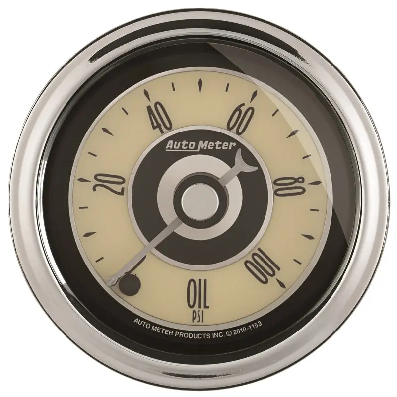 Autometer Cruiser Ad 2-1/16In Full Sweep Electric 0-100 Psi Oil Pressure Gauge 1