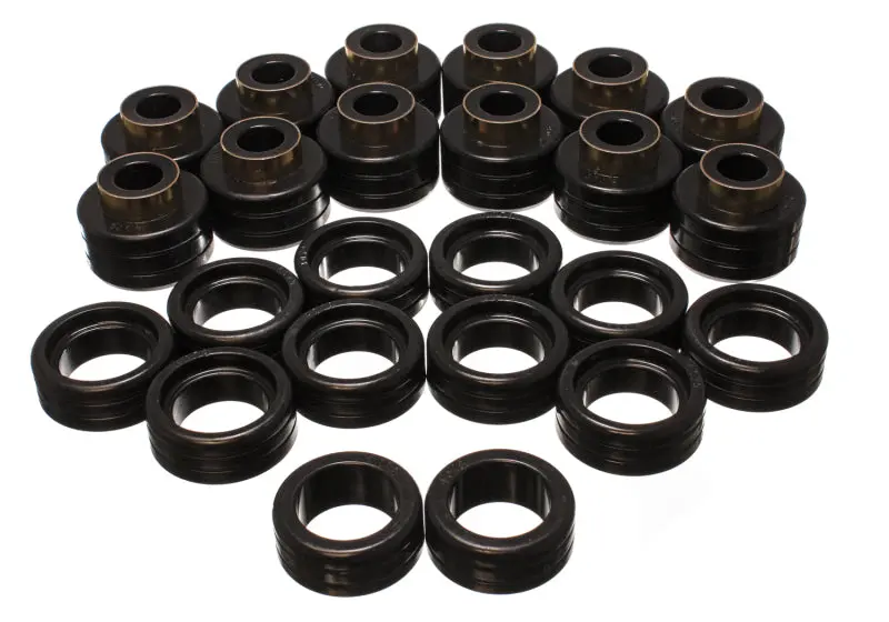 Energy Suspension 92-99 Gm Denal Xl/Suburban 2Wd/Yukon Xl 2Wd Black Body (Cab) Mount Set 1
