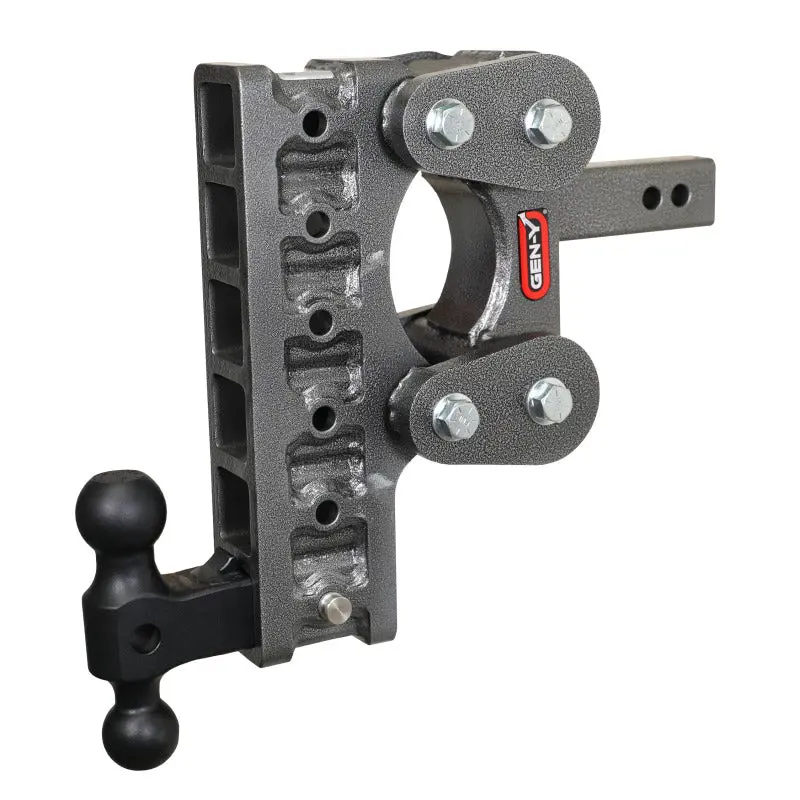 Gen-Y The Boss Torsion-Flex 2In Shank 10In Drop 1.7K Tw 16K Hitch W/Gh-051 Dual-Ball 1