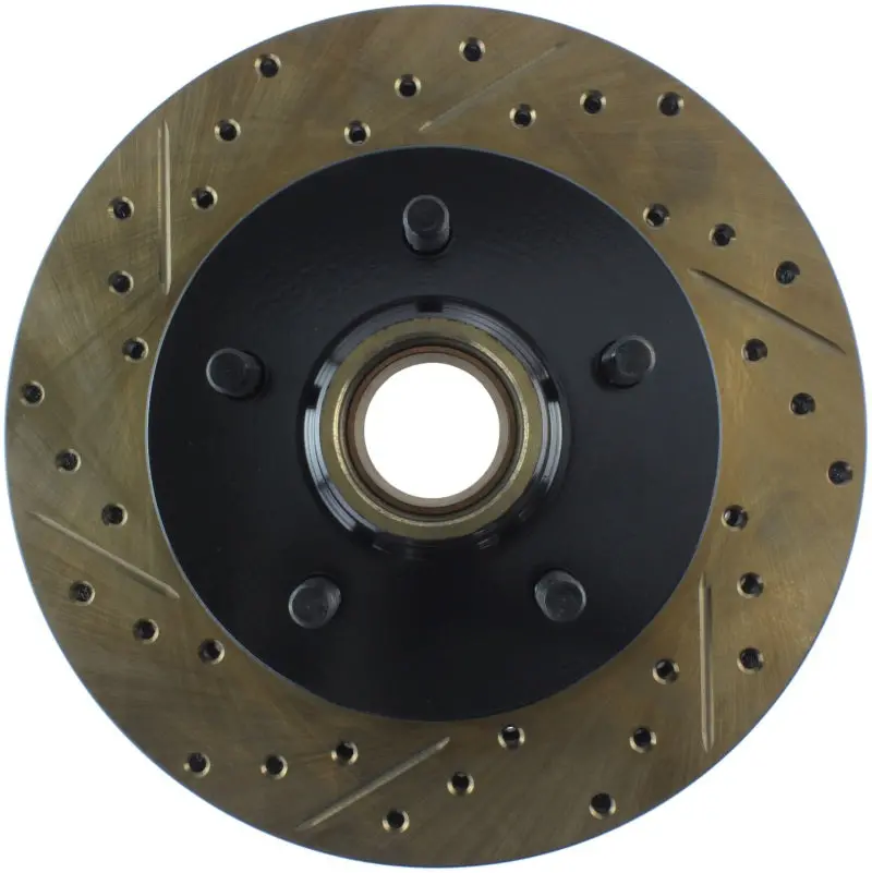 Stoptech Slotted & Drilled Sport Brake Rotor 1