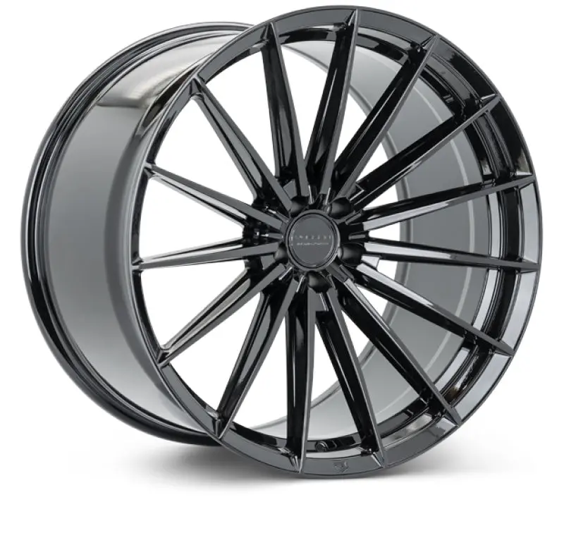 Vossen Hfx-4 22X10.5 - 5X112 - Et25 - Deep - 66.5 - Gloss Black Wheel 1