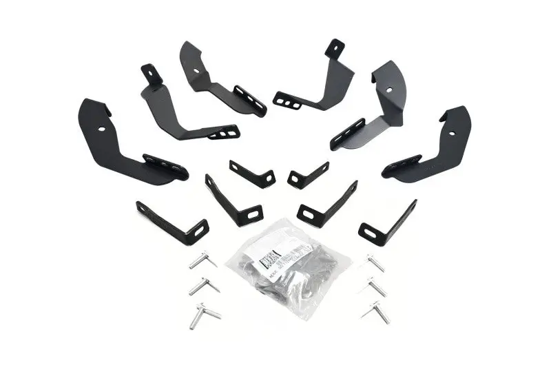 Go Rhino 15-19 Chevrolet Silverado 2500Hd/3500Hd Brackets For Oe Xtreme Cab Length Sidesteps 1