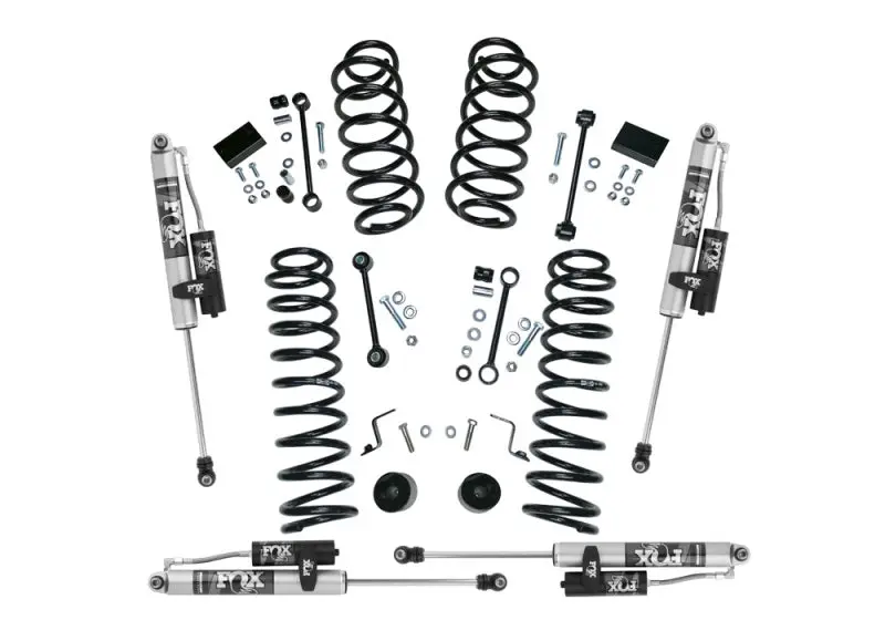 Superlift 18-22 Jeep Wrangler Jlu (No Mojave) 4Wd 2.5In Dual Rate Coil Lift Kit W/Fox 2.0 Res Shocks 1