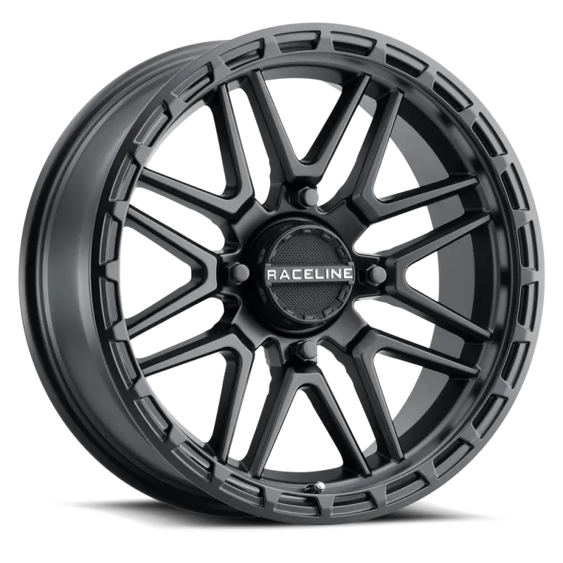 Raceline A11b Krank-Xl 20X7in / 4X156 Bp / 0Mm Offset / 132.5Mm Bore - Satin Black Wheel 1