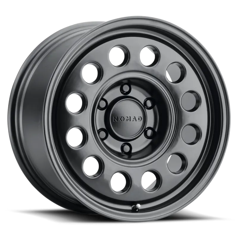 Nomad N501sb Convoy 17X8.5 / 6X139.7 Bp / +25Mm Offset / 106.1Mm Bore - Satin Black Wheel 1